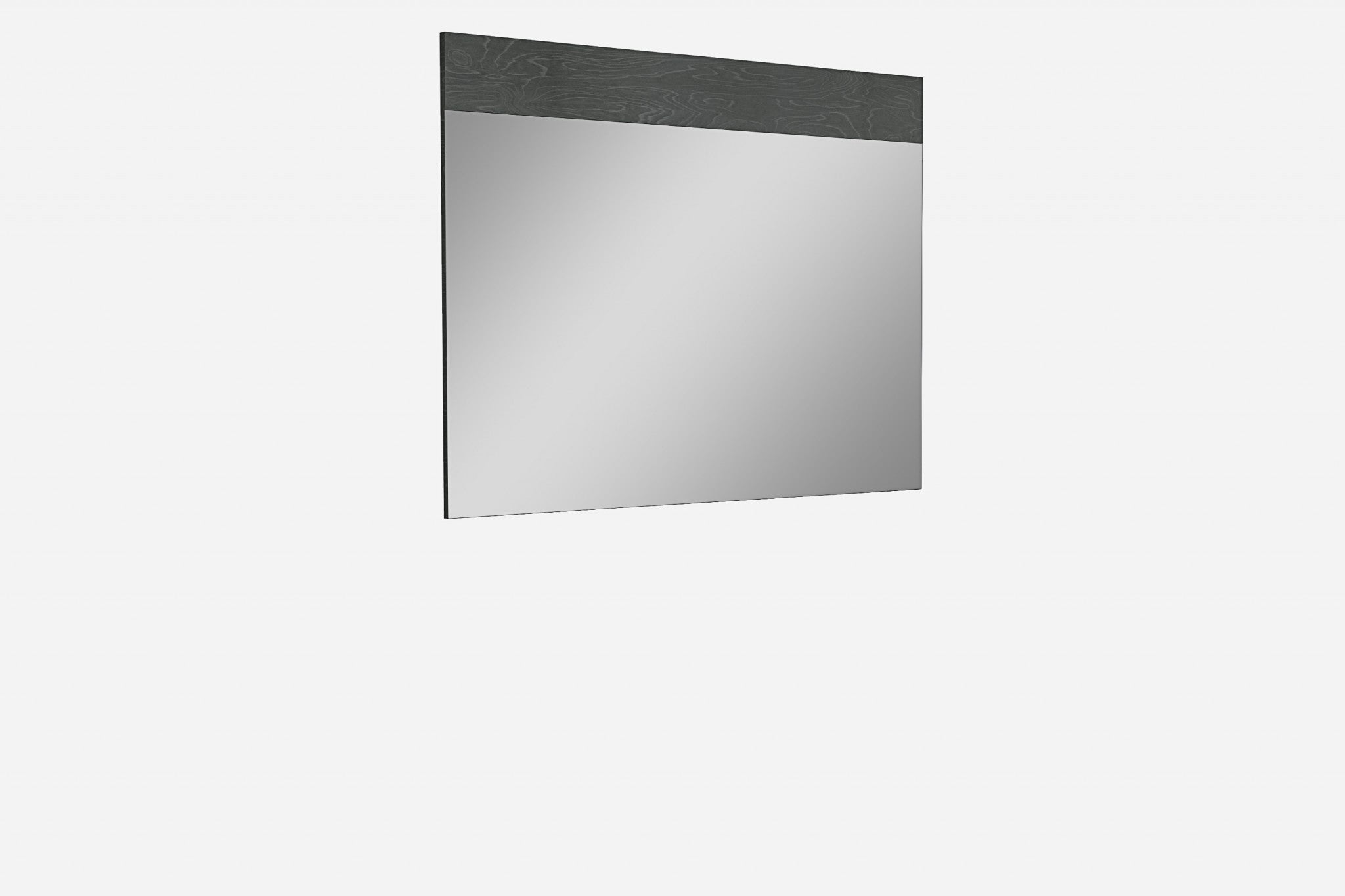 48" Gray Accent Framed Mirror - Homeroots - Flyclothing LLC