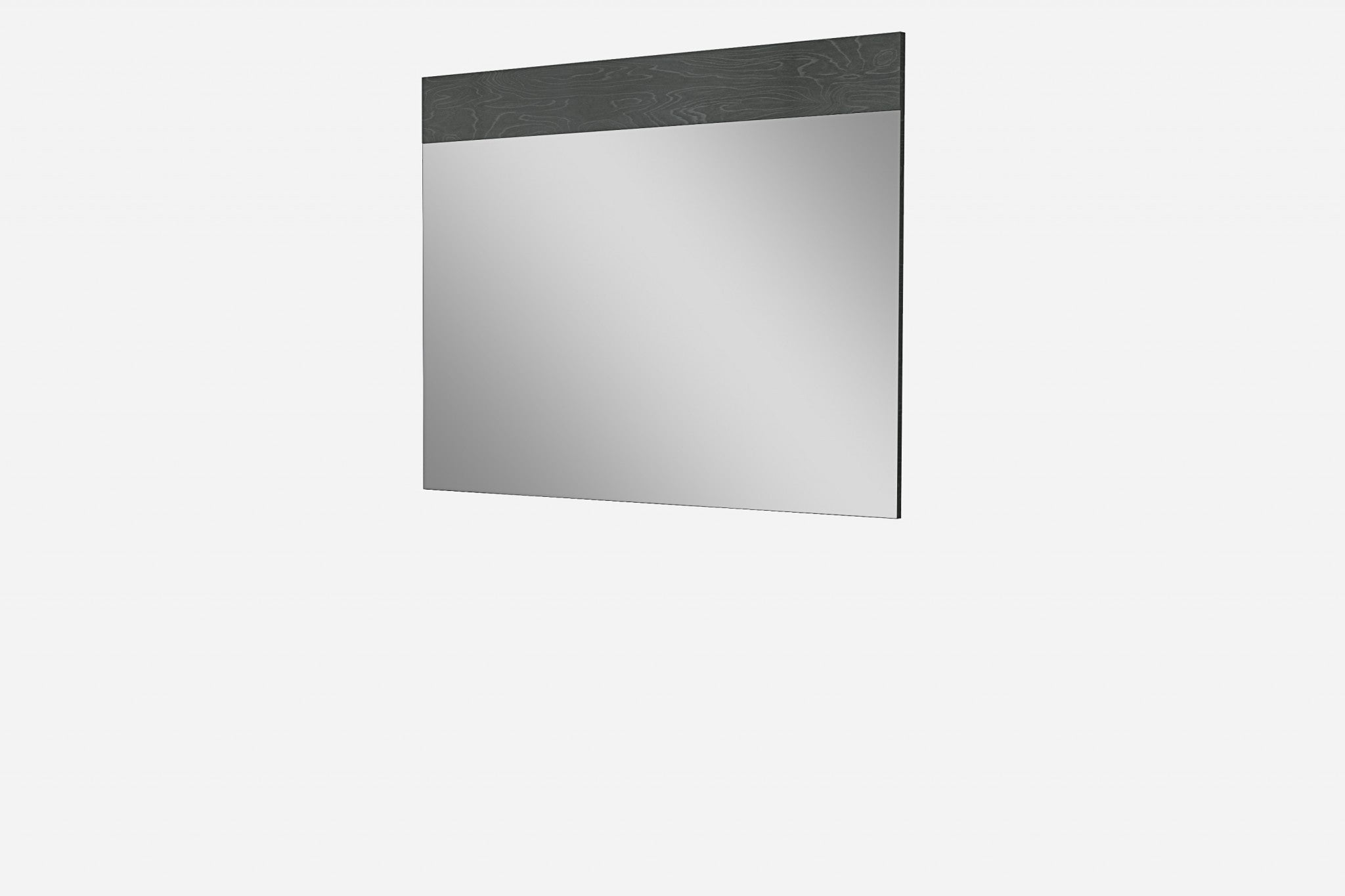 48" Gray Accent Framed Mirror - Homeroots - Flyclothing LLC