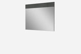 48" Gray Accent Framed Mirror - Homeroots