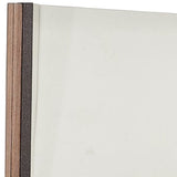 35" Natural Framed Accent Mirror - Homeroots