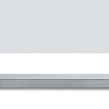91 X 18 X 19 White Stainless Steel Tv Unit - Homeroots - Flyclothing LLC