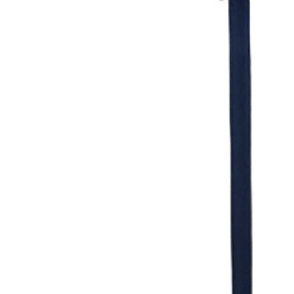 60" Traditional Shaped Floor Lamp With White Drum Shade - Homeroots - Flyclothing LLC
