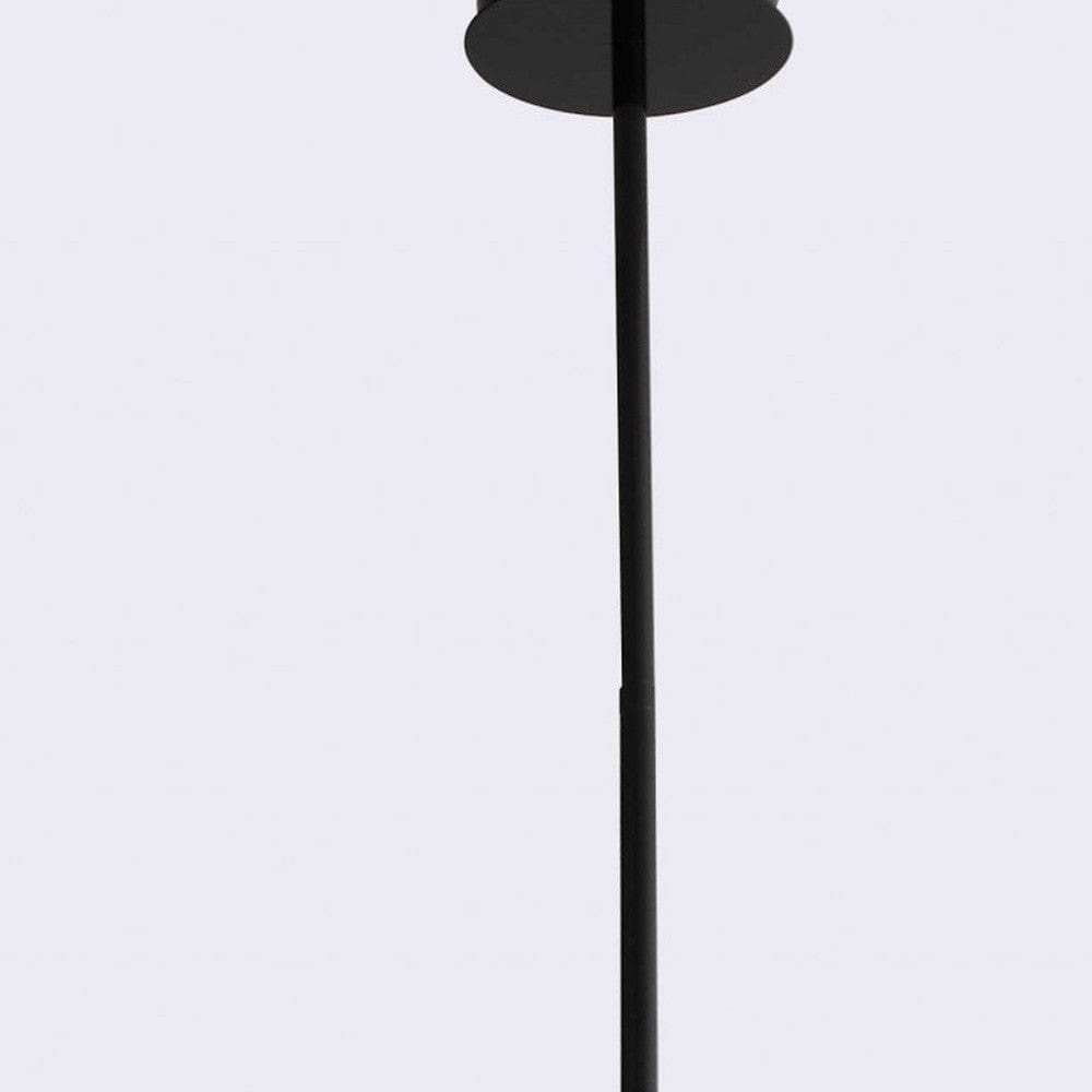 19 X 19 X 40.5 Black Aluminum Pendant Lamp - Homeroots - Flyclothing LLC