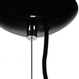 14 X 14 X 59 Black Stainless Steel Pendant Lamp - Homeroots