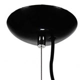 14 X 14 X 59 Black Stainless Steel Pendant Lamp - Homeroots