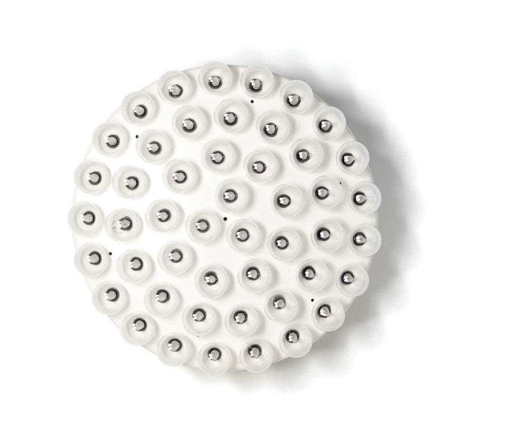 29 X 29 X 7 White Glass Metal Pendant Lamp - Homeroots - Flyclothing LLC