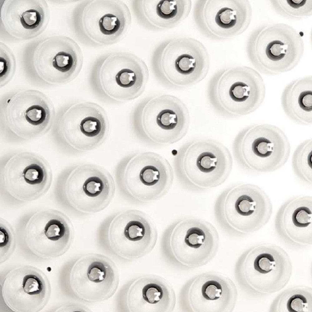 29 X 29 X 7 White Glass Metal Pendant Lamp - Homeroots - Flyclothing LLC