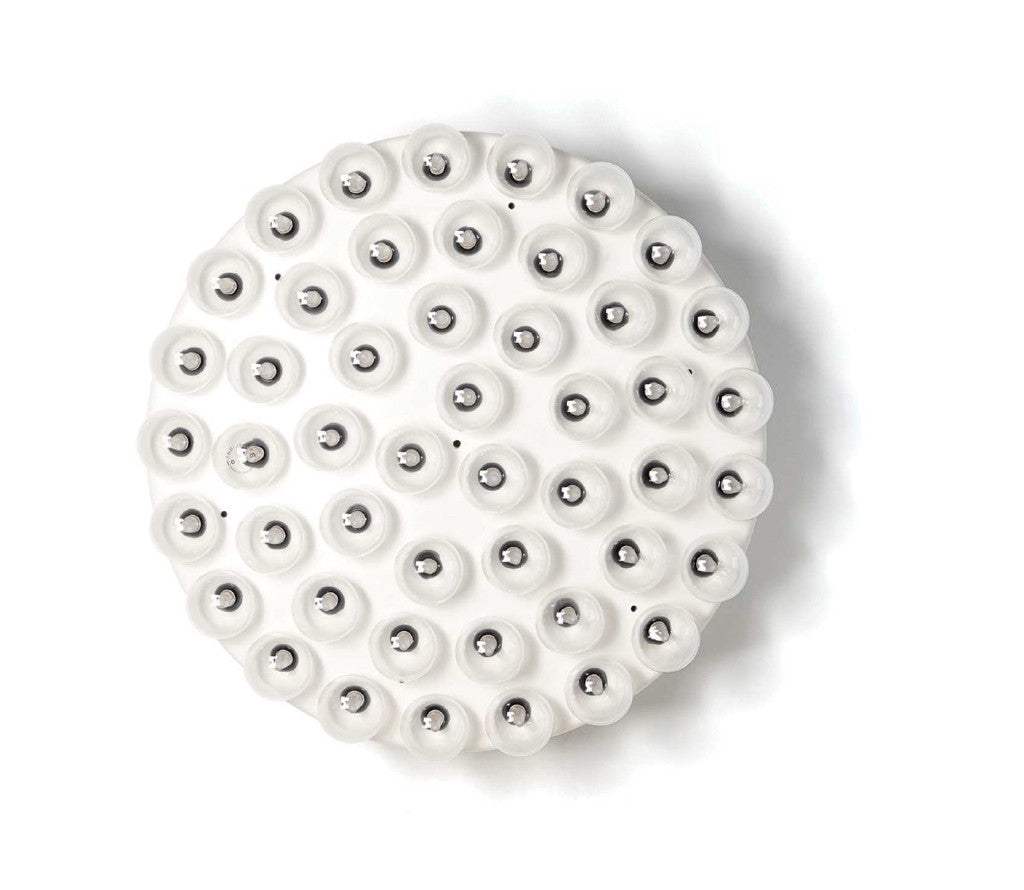 29 X 29 X 7 White Glass Metal Pendant Lamp - Homeroots - Flyclothing LLC