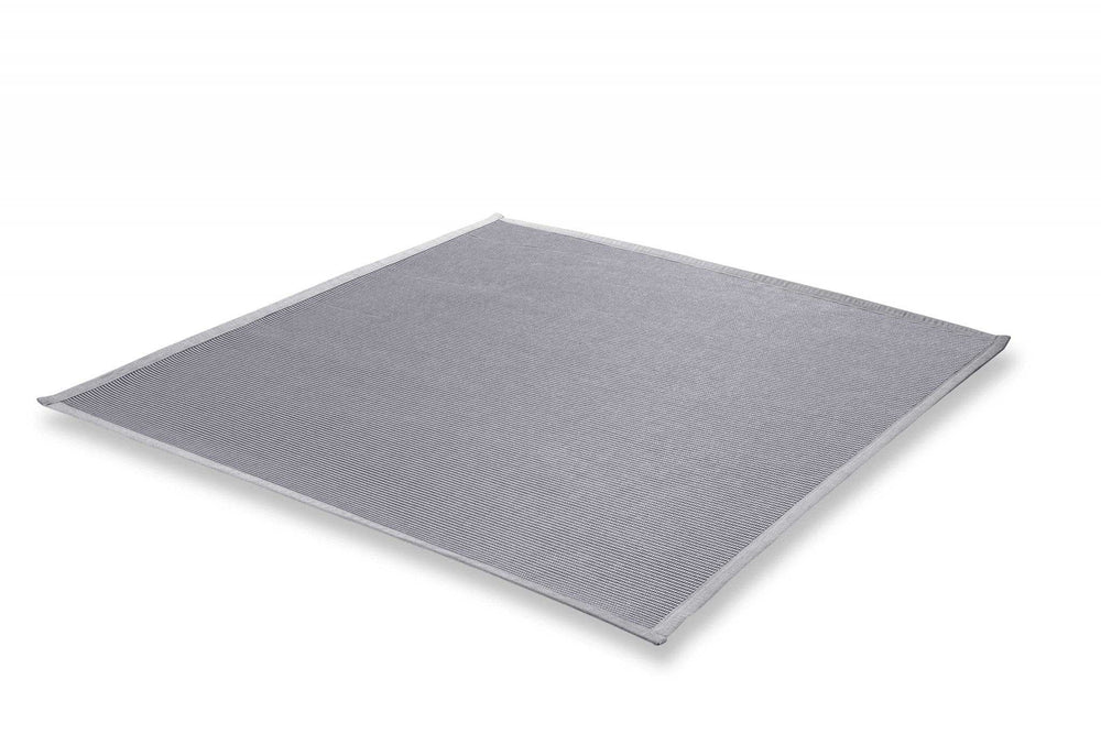 5' Light Gray Square Indoor Outdoor Area Rug - Homeroots - Flyclothing LLC