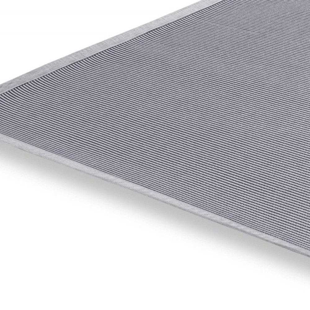 5' Light Gray Square Indoor Outdoor Area Rug - Homeroots - Flyclothing LLC
