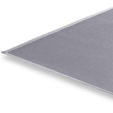 5' Light Gray Square Indoor Outdoor Area Rug - Homeroots - Flyclothing LLC