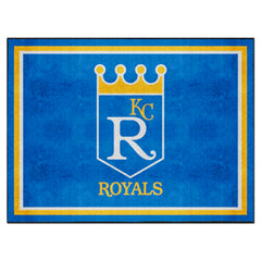 Kansas City Royals 8ft. x 10 ft. Plush Area Rug - Retro Collection - Kansas City Royals