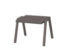 16" Taupe Aluminum End Table - Homeroots