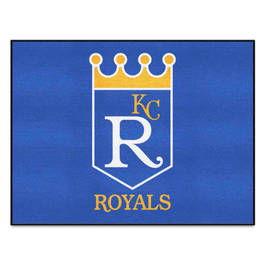 Kansas City Royals All-Star Rug - 34 in. x 42.5 in. - Retro Collection - Kansas City Royals