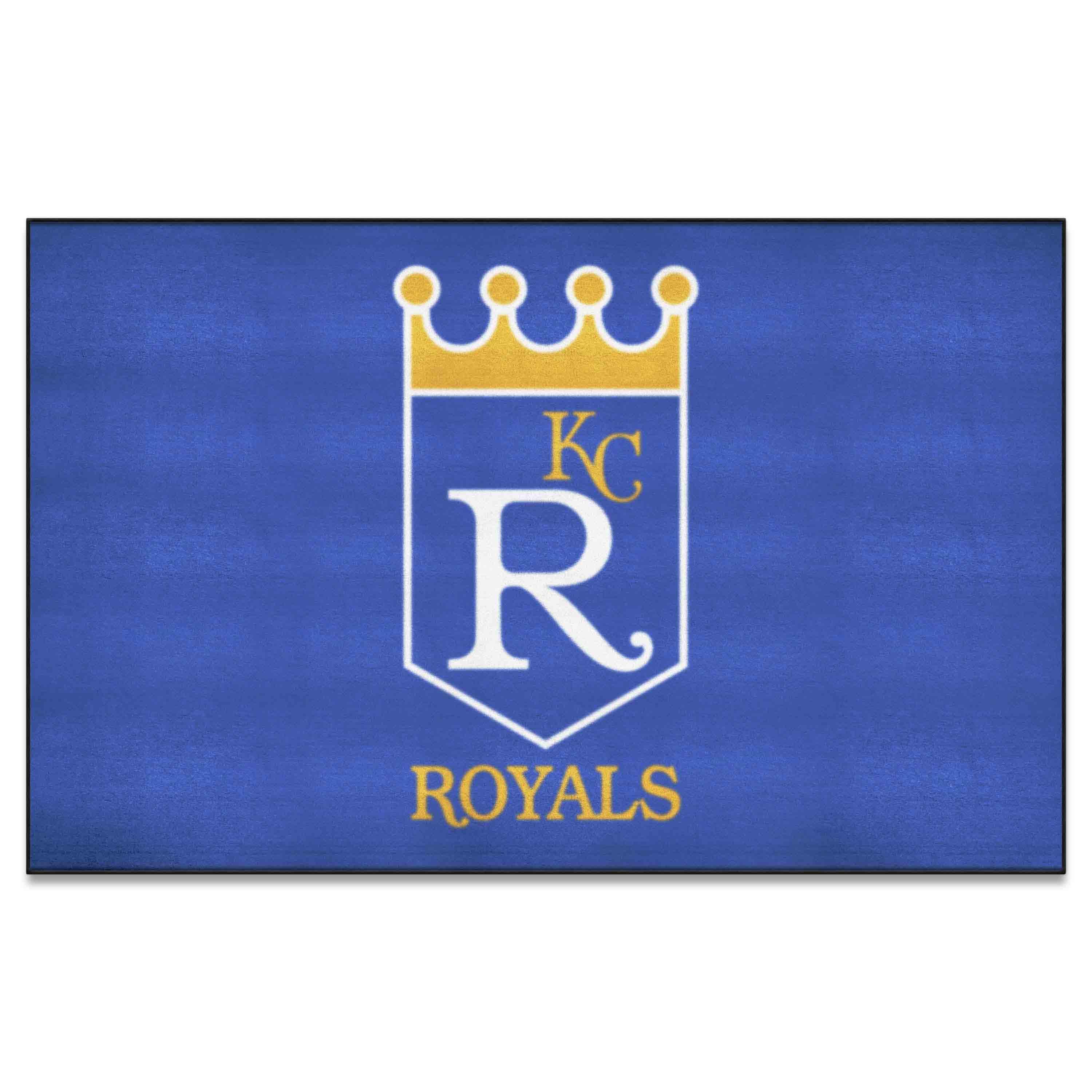 Kansas City Royals Ulti-Mat Rug - 5ft. x 8ft. - Retro Collection - Kansas City Royals