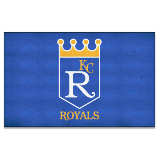 Kansas City Royals Ulti-Mat Rug - 5ft. x 8ft. - Retro Collection - Kansas City Royals