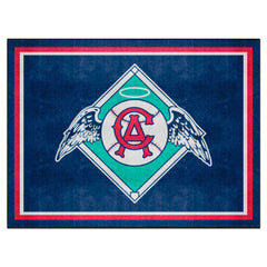 Anaheim Angels 8ft. x 10 ft. Plush Area Rug - Retro Collection - Anaheim Angels