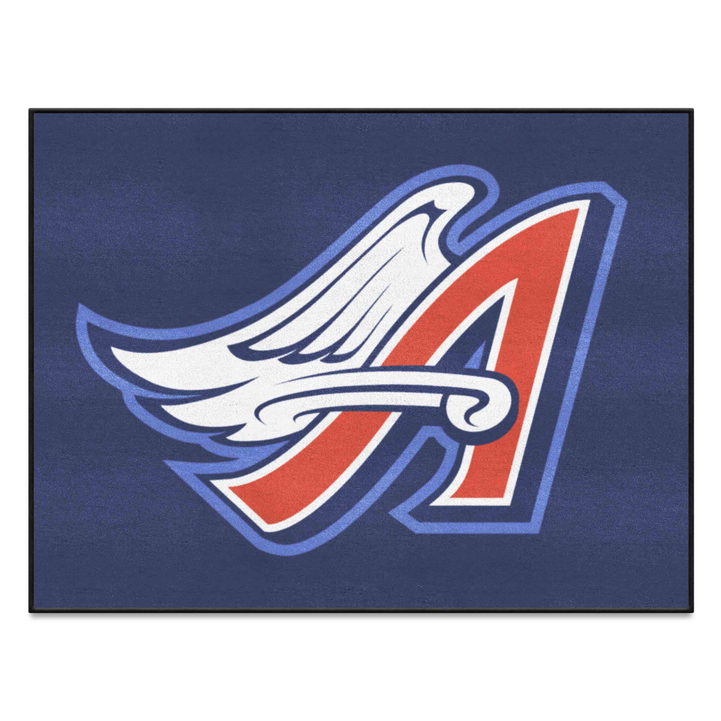 Anaheim Angels All-Star Rug - 34 in. x 42.5 in. - Retro Collection - Anaheim Angels