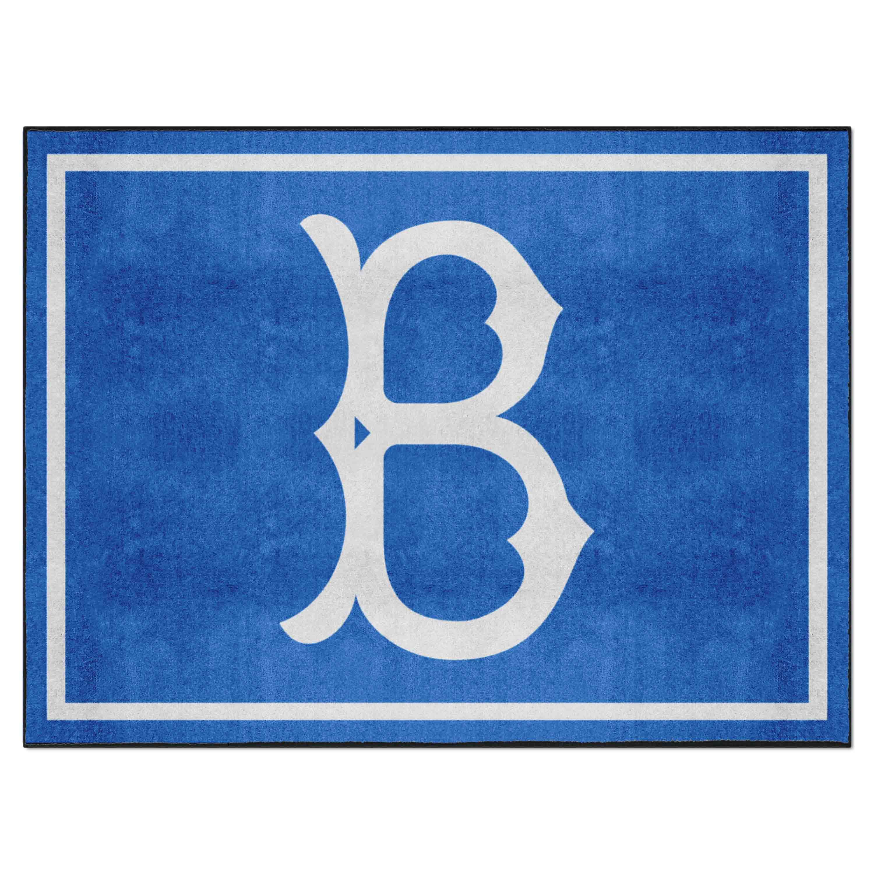 Brooklyn Dodgers 8ft. x 10 ft. Plush Area Rug - Retro Collection - Brooklyn Dodgers