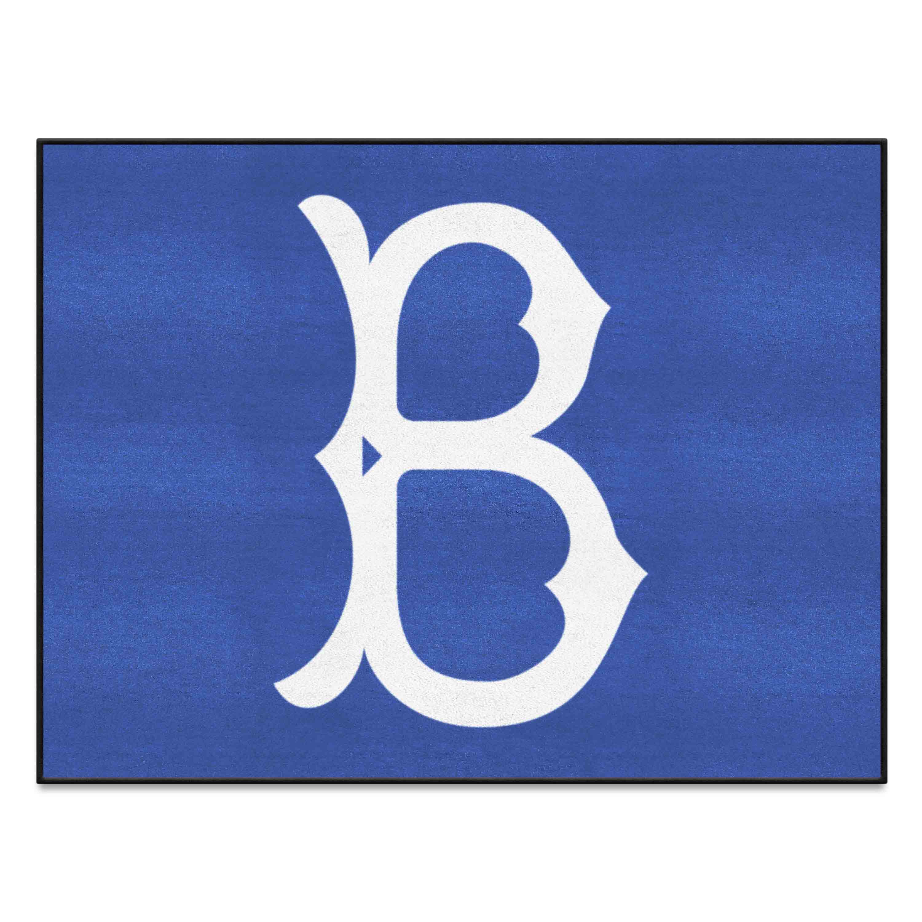Brooklyn Dodgers All-Star Rug - 34 in. x 42.5 in. - Retro Collection - Brooklyn Dodgers