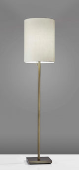 Floor Lamp Classic Silhouette Brass Metal - Homeroots - Flyclothing LLC