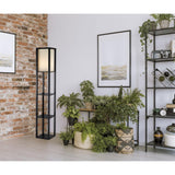 72" H Sleek Column Style Floor Lamp With Storage - Homeroots - Flyclothing LLC