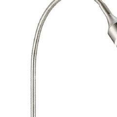 Brushed Steel Metal Led Adjustable Desk Lamp - Homeroots