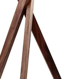 Tripod Leg Walnut Wood Table Lamp - Homeroots - Flyclothing LLC