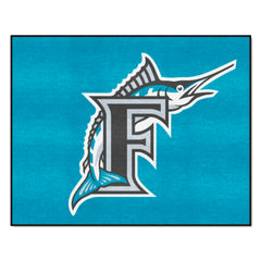 Florida Marlins All-Star Rug - 34 in. x 42.5 in. - Retro Collection - Florida Marlins