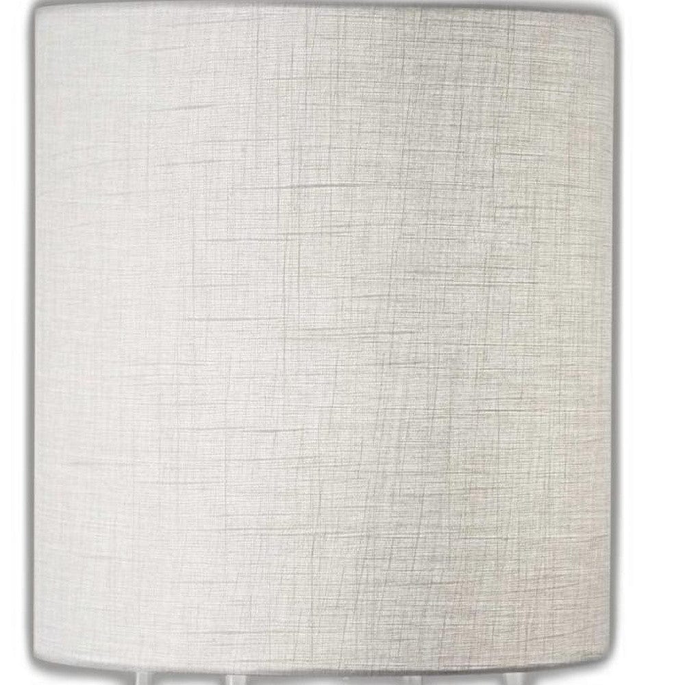 63" Column Floor Lamp With White Drum Shade - Homeroots - Flyclothing LLC