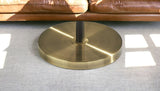 65" Bronze Three Light Tree Floor Lamp With White Solid Color Bell Shade - Homeroots