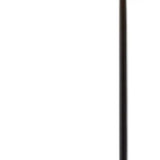 64" Black Tray Table Floor Lamp With Beige Drum Shade - Homeroots - Flyclothing LLC