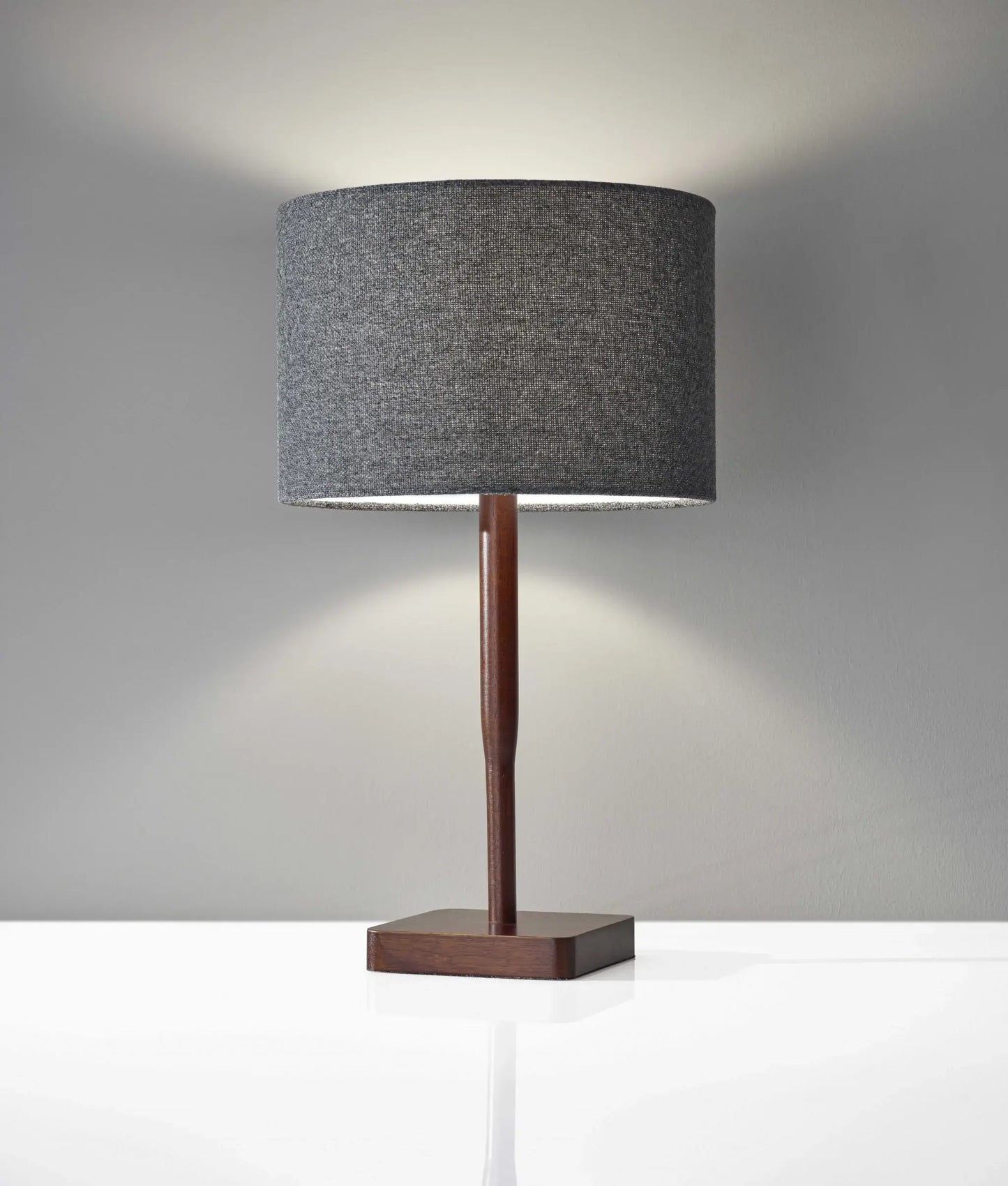 Cozy Cabin Walnut Wood Finish Table Lamp - Homeroots - Flyclothing LLC
