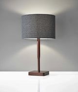 Cozy Cabin Walnut Wood Finish Table Lamp - Homeroots - Flyclothing LLC