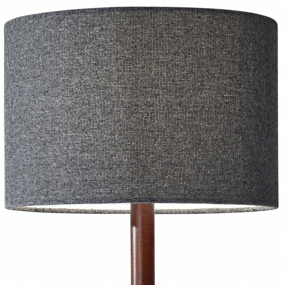 Cozy Cabin Walnut Wood Finish Table Lamp - Homeroots - Flyclothing LLC