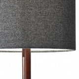 Cozy Cabin Walnut Wood Finish Table Lamp - Homeroots - Flyclothing LLC