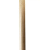 59" Solid Wood Traditional Shaped Floor Lamp With White Drum Shade - Homeroots