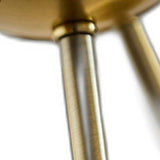 23" Black Metal Six Light Standard Table Lamp - Homeroots - Flyclothing LLC