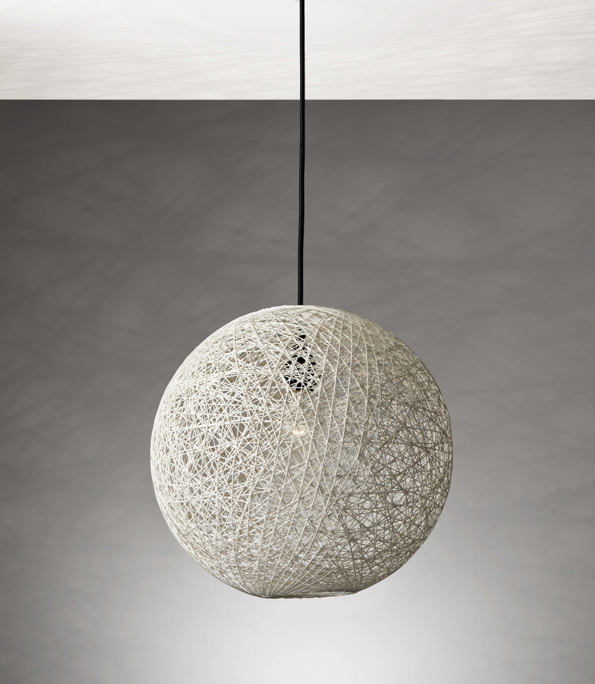 Groovy Rattan String Shade Large Pendant Light - Homeroots