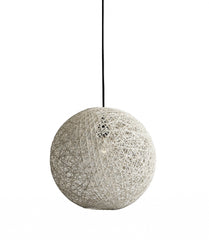Groovy Rattan String Shade Large Pendant Light - Homeroots