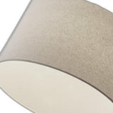 83" Steel Arc Floor Lamp With White Solid Color Empire Shade - Homeroots - Flyclothing LLC