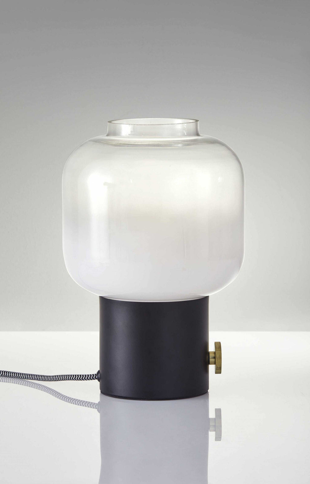 Mod Pod Black Glass Table Lamp - Homeroots - Flyclothing LLC