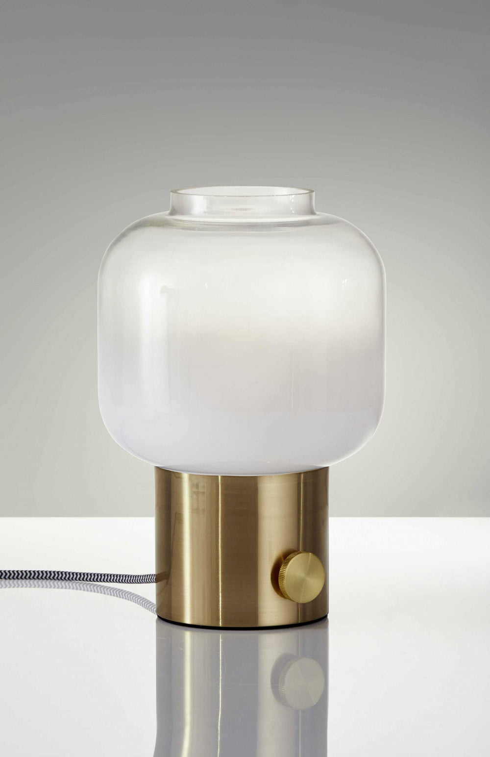 Mod Pod Brass Glass Table Lamp - Homeroots - Flyclothing LLC