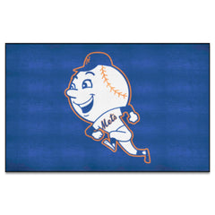 New York Mets Ulti-Mat Rug - 5ft. x 8ft. - Retro Collection - New York Mets