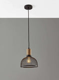 Caged Black Metal Small Ceiling Pendant - Homeroots - Flyclothing LLC
