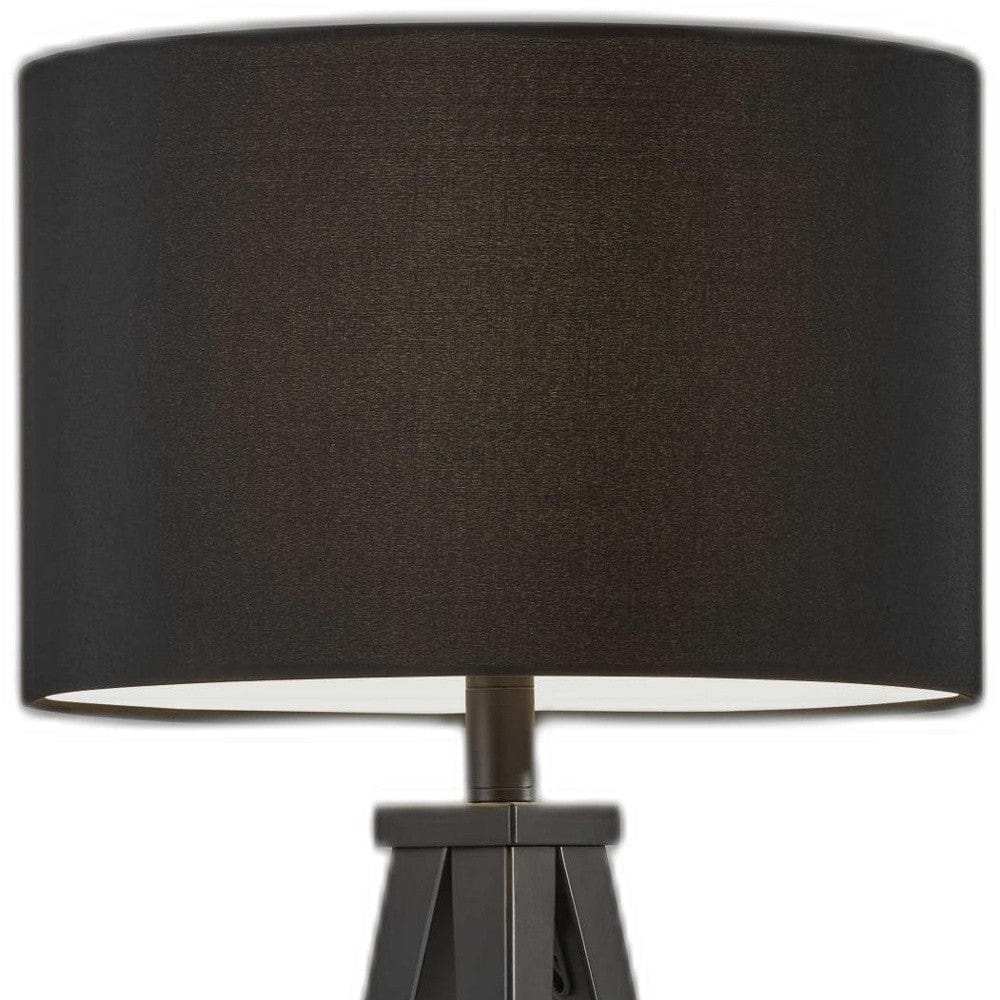 Treble Black Metal Table Lamp - Homeroots - Flyclothing LLC