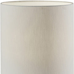 Natural Wood Circular Block Table Lamp - Homeroots