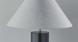 Canopy Black Wood Block Table Lamp - Homeroots - Flyclothing LLC