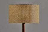 59" Tripod Floor Lamp With Brown Drum Shade - Homeroots - Flyclothing LLC