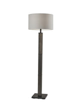 62" Black Traditional Shaped Floor Lamp With Off-White Drum Shade - Homeroots - Flyclothing LLC